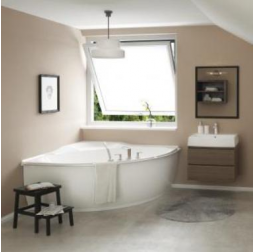 Kampinė vonia PAA Bolero (1450x1450)